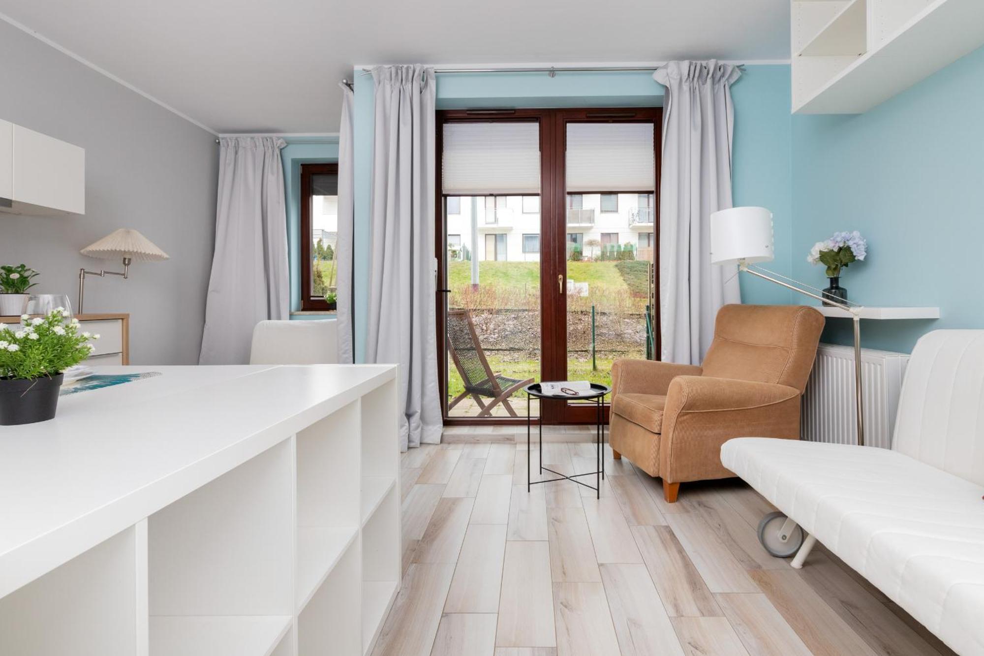 Pastel Lawendowe Wzgorze Studio With Balcony And Parking By Noclegi Renters Гданськ Екстер'єр фото